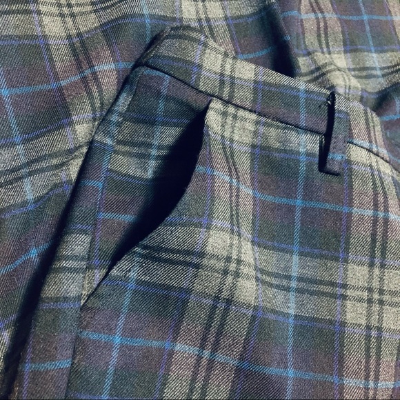 Forever 21 | Women's Plaid Ankle Pants - Picture 6 of 9